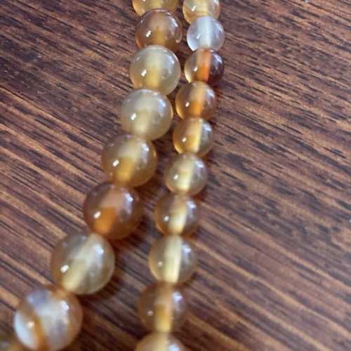 Carnelian beads - Round - Image 3