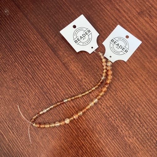 Carnelian beads - Round - Image 2