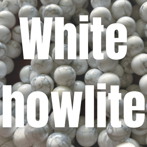 White howlite